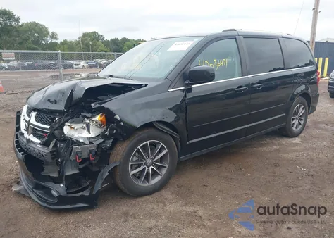 2017 Dodge Grand Caravan Sxt z USA, uszkodzony, nr VIN 2C4RDGCG8HR741849